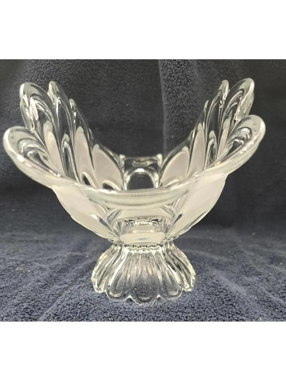 Vintage MCM Bohemia Glass 